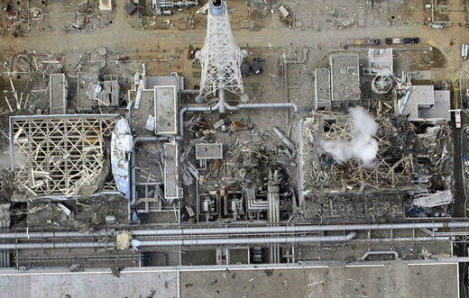 Click to enlarge Fukushima Dai-ichi nuclear power plant.