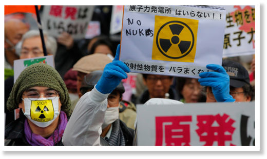 Fukushima protest