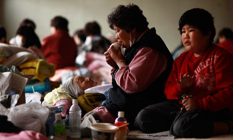 Click to enlarge Evacuation centre