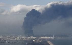 Fukushima radiation fire
