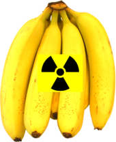 radioactive bananas