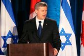 Harper Israel Flag