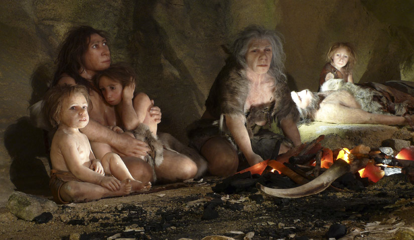 Click to enlarge Neanderthal Burials