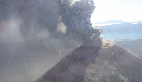 Click to enlarge Kamchatka volcano
