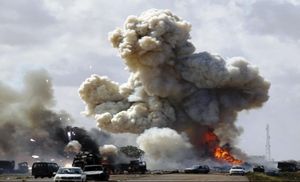 bomb explosion, Libya