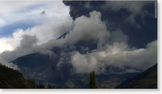 Tungurahua volcano