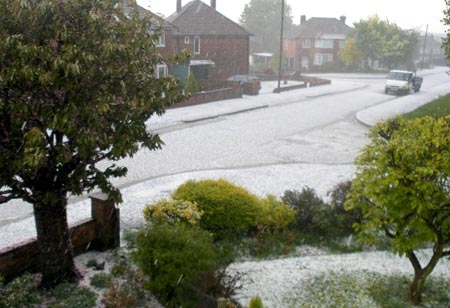 freak UK snow storm