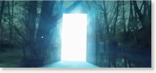 UFO Alien door