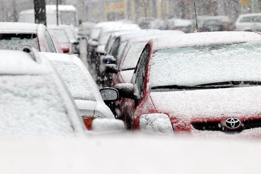 Wroclaw in snow