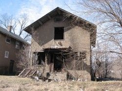 derelict house