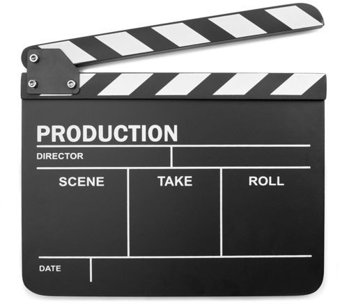 Clapper board