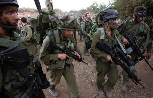 Israeli troops