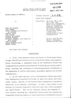 Operation Snow White document