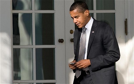 Obama Texter In Chief