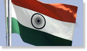 Click to enlarge Indian flag