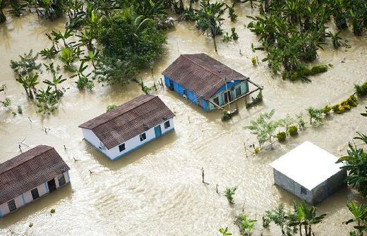 Barlovento, Miranda State, Venezuela flooding