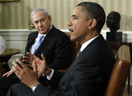Click to enlarge Obama Netanyahu