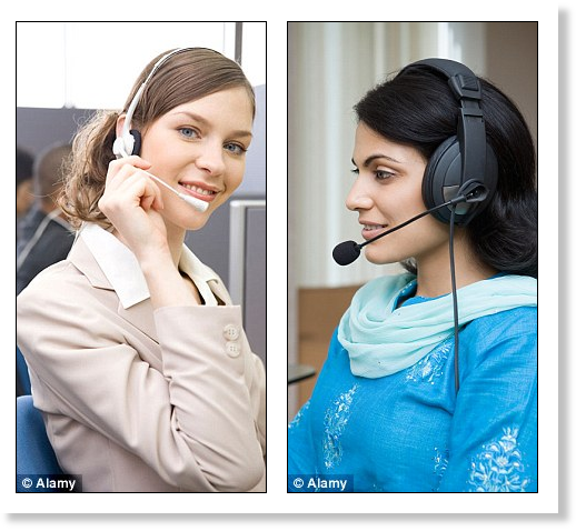 Click to enlarge Call center