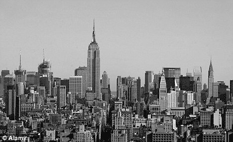 Manhattan skyline New York