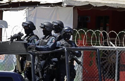 Mexican federal police