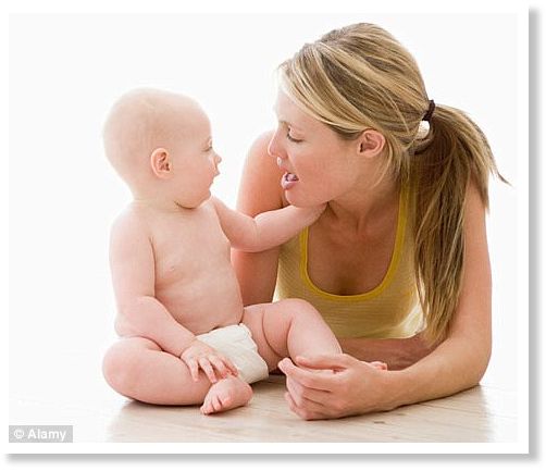 Mother and baby