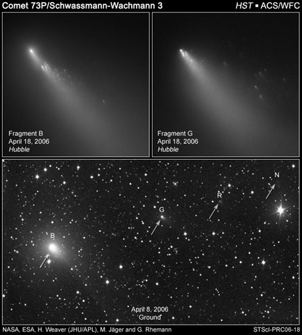 Click to enlarge RAS Comet