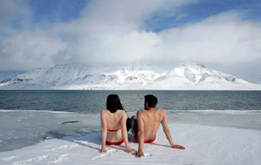 sunbathers
