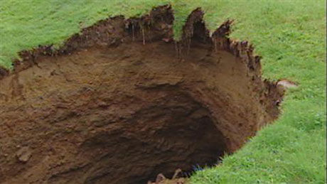 Click to enlarge sinkhole