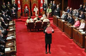 Click to enlarge page protest Canada Parliament