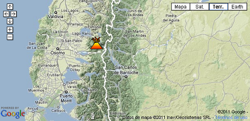 Click to enlarge Puyehue Volcano Area