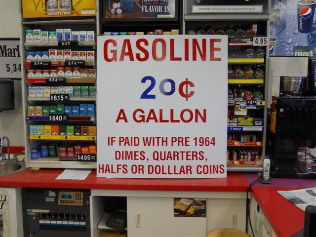 gas station