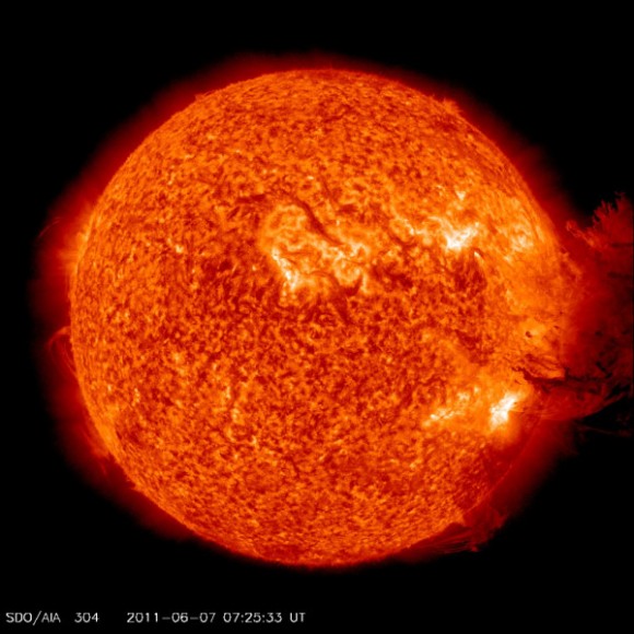Click to enlarge Solar Flare_1