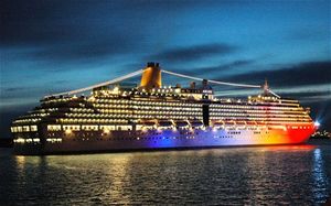 Click to enlarge cruise ship
