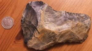 Rare handaxe