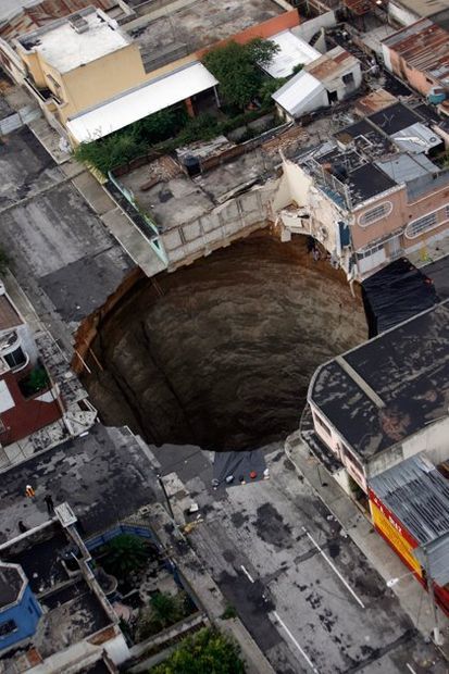 Click to enlarge sinkhole