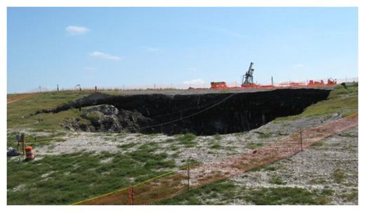 Click to enlarge sinkhole
