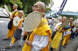 Click to enlarge Buddhist monks