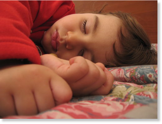 sleeping child
