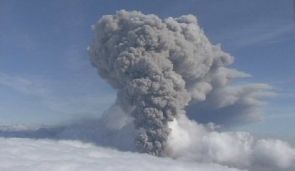 volcanic ash cloud