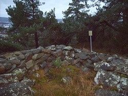 Mölndal cairn in Sweden