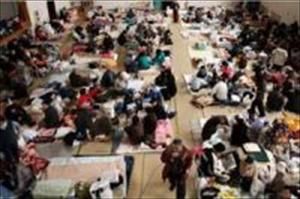 Japan quake homeless