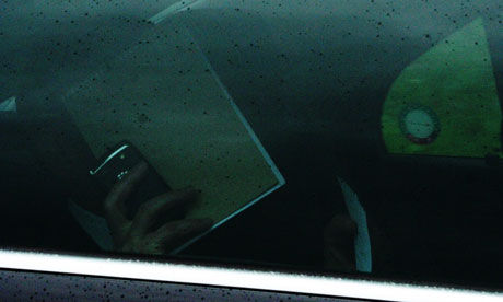 Click to enlarge Hiding delegate at Bilderberg 2011