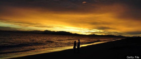 sun set