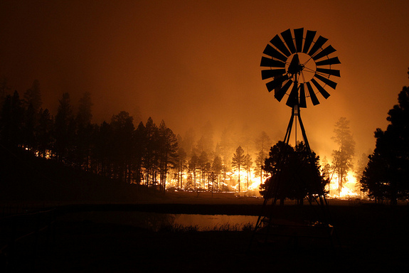 Click to enlarge Wallow Fire