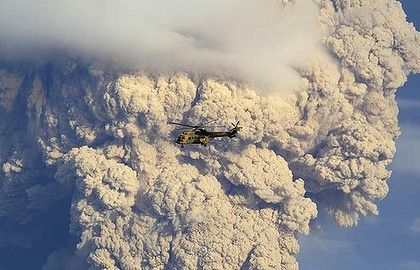 Puyehue-Cordon Caulle volcano Chile 