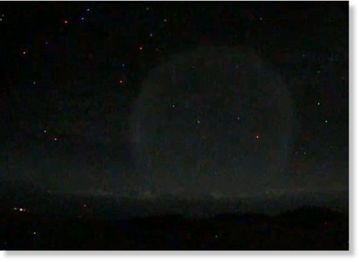 Bubble seen over Hawaii