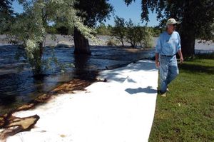 Click to enlarge Yellowstone River near Laurel, Mont.