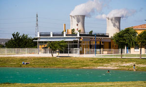 Tricastin nuclear power plant in France