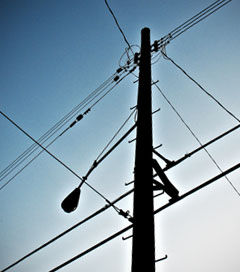 Click to enlarge utility pole