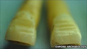 Click to enlarge Viking filed teeth